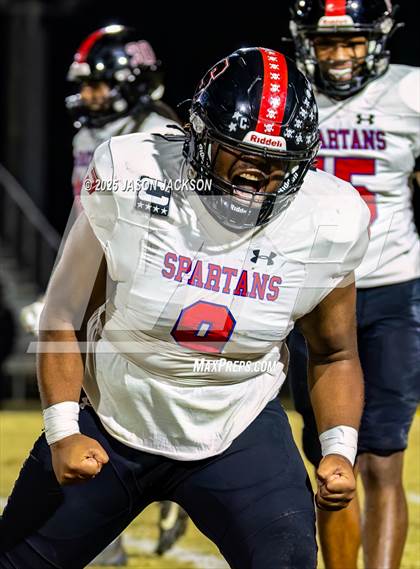 Thumbnail 2 in Sanderson @ Cape Fear (NCHSAA 7A East Round 2) photogallery.