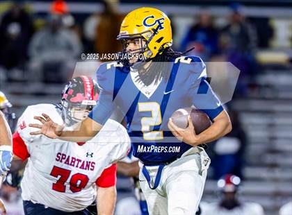 Thumbnail 2 in Sanderson @ Cape Fear (NCHSAA 7A East Round 2) photogallery.