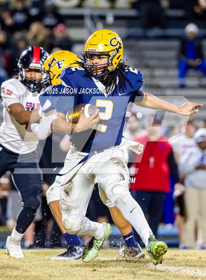 Thumbnail 2 in Sanderson @ Cape Fear (NCHSAA 7A East Round 2) photogallery.