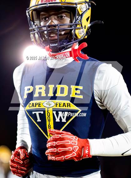 Thumbnail 2 in Sanderson @ Cape Fear (NCHSAA 7A East Round 2) photogallery.