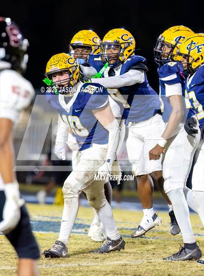 Thumbnail 1 in Sanderson @ Cape Fear (NCHSAA 7A East Round 2) photogallery.