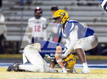 Thumbnail 2 in Sanderson @ Cape Fear (NCHSAA 7A East Round 2) photogallery.