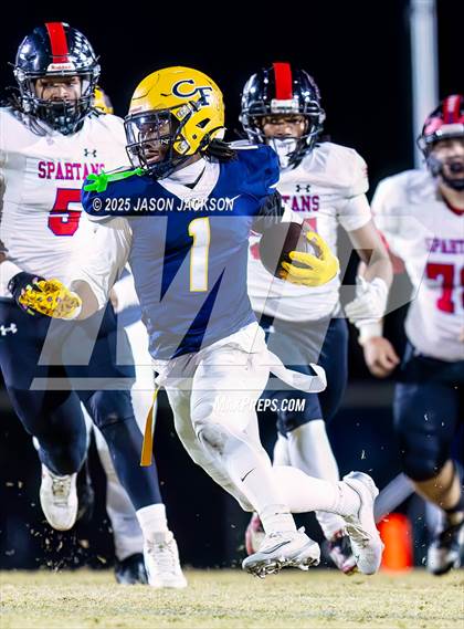 Thumbnail 2 in Sanderson @ Cape Fear (NCHSAA 7A East Round 2) photogallery.