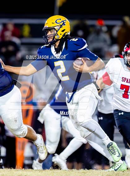 Thumbnail 3 in Sanderson @ Cape Fear (NCHSAA 7A East Round 2) photogallery.