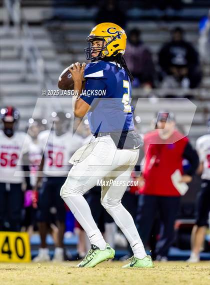 Thumbnail 2 in Sanderson @ Cape Fear (NCHSAA 7A East Round 2) photogallery.