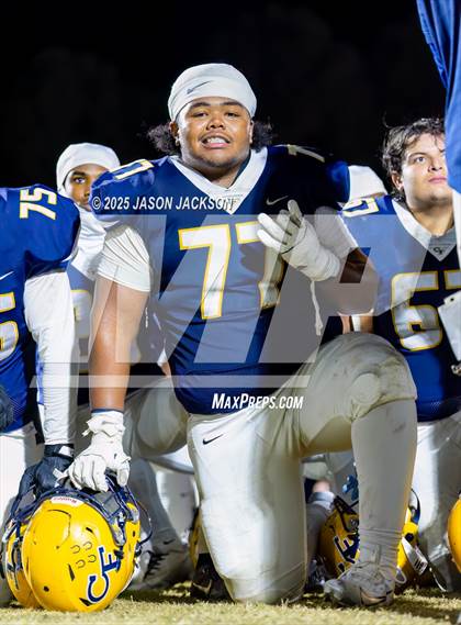 Thumbnail 2 in Sanderson @ Cape Fear (NCHSAA 7A East Round 2) photogallery.