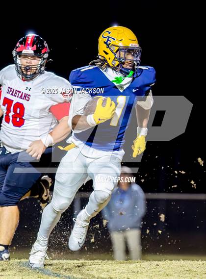 Thumbnail 2 in Sanderson @ Cape Fear (NCHSAA 7A East Round 2) photogallery.