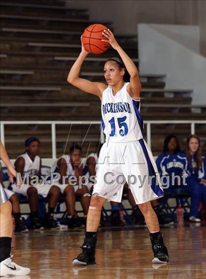 Thumbnail 3 in Jay vs. Dickinson (McDonald's Texas Invitational)  photogallery.