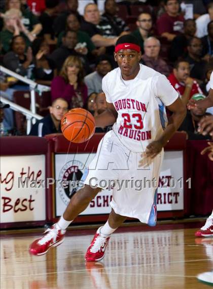 Thumbnail 2 in Fort Bend Hightower vs Madison [James] (UIL 5A Regional Semifinal) photogallery.
