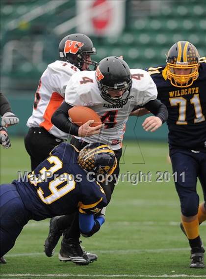Thumbnail 3 in Whitman vs. Wellsville (Section 5 Class C Semifinal) photogallery.