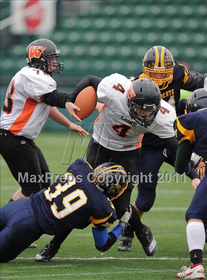 Thumbnail 1 in Whitman vs. Wellsville (Section 5 Class C Semifinal) photogallery.