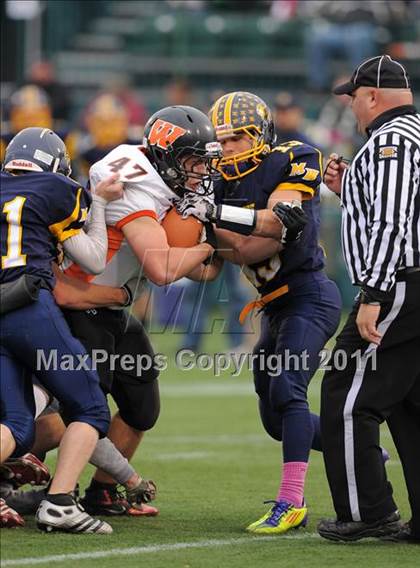 Thumbnail 3 in Whitman vs. Wellsville (Section 5 Class C Semifinal) photogallery.