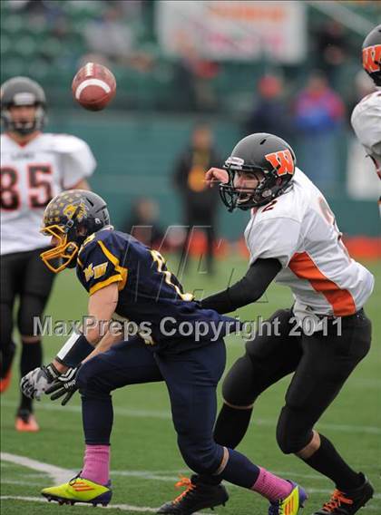 Thumbnail 1 in Whitman vs. Wellsville (Section 5 Class C Semifinal) photogallery.