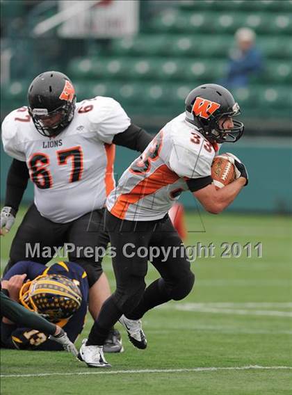 Thumbnail 2 in Whitman vs. Wellsville (Section 5 Class C Semifinal) photogallery.