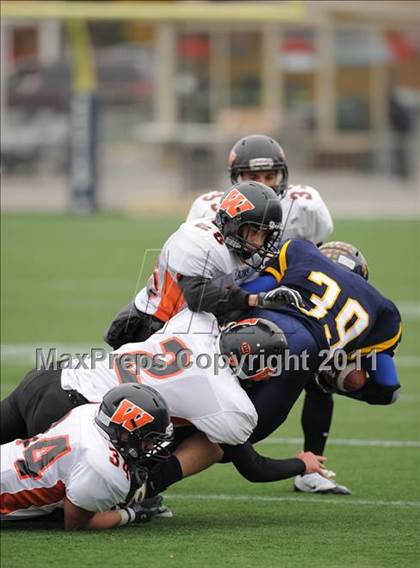 Thumbnail 1 in Whitman vs. Wellsville (Section 5 Class C Semifinal) photogallery.