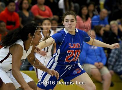 Thumbnail 2 in St. Joseph Notre Dame vs. Eastside College Prep (CIF NorCal Regional D5 Final) photogallery.