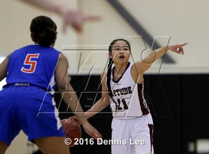 Thumbnail 3 in St. Joseph Notre Dame vs. Eastside College Prep (CIF NorCal Regional D5 Final) photogallery.