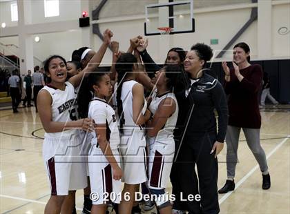 Thumbnail 3 in St. Joseph Notre Dame vs. Eastside College Prep (CIF NorCal Regional D5 Final) photogallery.