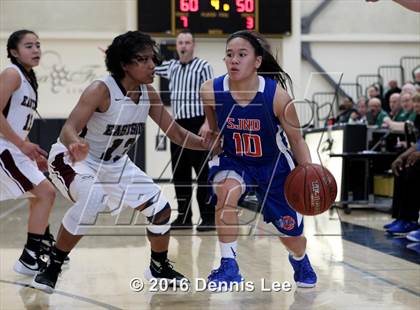 Thumbnail 1 in St. Joseph Notre Dame vs. Eastside College Prep (CIF NorCal Regional D5 Final) photogallery.