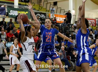 Thumbnail 1 in St. Joseph Notre Dame vs. Eastside College Prep (CIF NorCal Regional D5 Final) photogallery.