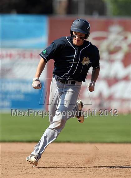 Thumbnail 1 in Notre Dame vs. Oakfield-Alabama (Rotary Tournament) photogallery.