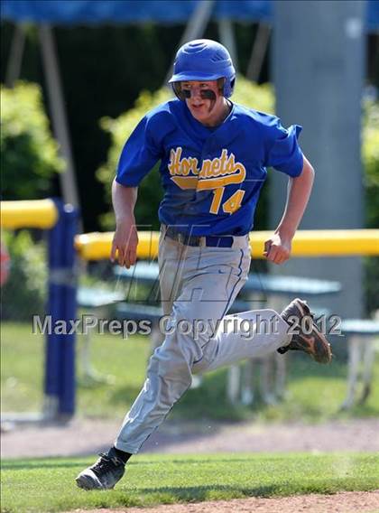 Thumbnail 3 in Notre Dame vs. Oakfield-Alabama (Rotary Tournament) photogallery.