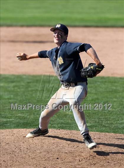 Thumbnail 3 in Notre Dame vs. Oakfield-Alabama (Rotary Tournament) photogallery.