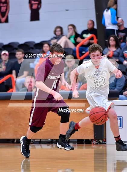 Thumbnail 1 in Perryville vs Lamar  (AAA 3A 2nd Round Conference Playoff) photogallery.