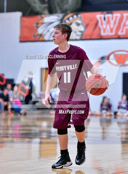 Thumbnail 2 in Perryville vs Lamar  (AAA 3A 2nd Round Conference Playoff) photogallery.
