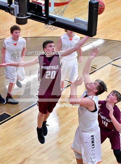 Thumbnail 1 in Perryville vs Lamar  (AAA 3A 2nd Round Conference Playoff) photogallery.