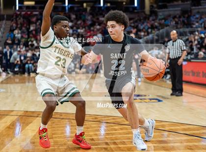 Thumbnail 3 in South Bend Saint Joseph vs. Indianapolis Crispus Attucks (IHSAA 3A Final) photogallery.