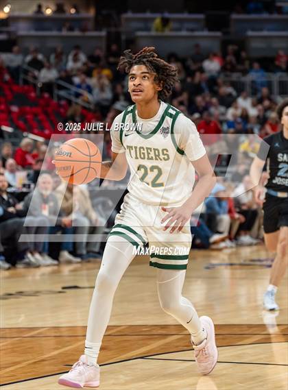 Thumbnail 3 in South Bend Saint Joseph vs. Indianapolis Crispus Attucks (IHSAA 3A Final) photogallery.