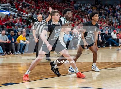 Thumbnail 3 in South Bend Saint Joseph vs. Indianapolis Crispus Attucks (IHSAA 3A Final) photogallery.