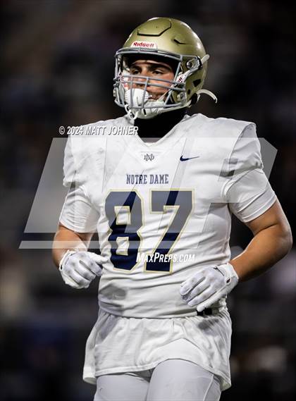 Thumbnail 3 in Notre Dame (SO) @ Servite photogallery.