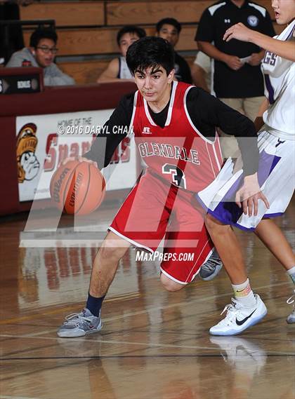Thumbnail 2 in Glendale vs Valencia (La Canada Tournament) photogallery.