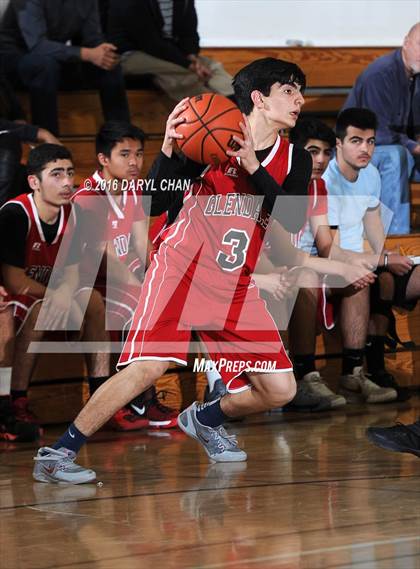 Thumbnail 1 in Glendale vs Valencia (La Canada Tournament) photogallery.
