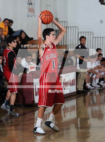 Thumbnail 3 in Glendale vs Valencia (La Canada Tournament) photogallery.
