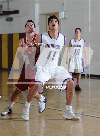Thumbnail 3 in Glendale vs Valencia (La Canada Tournament) photogallery.