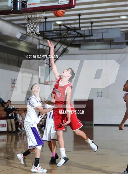 Thumbnail 3 in Glendale vs Valencia (La Canada Tournament) photogallery.