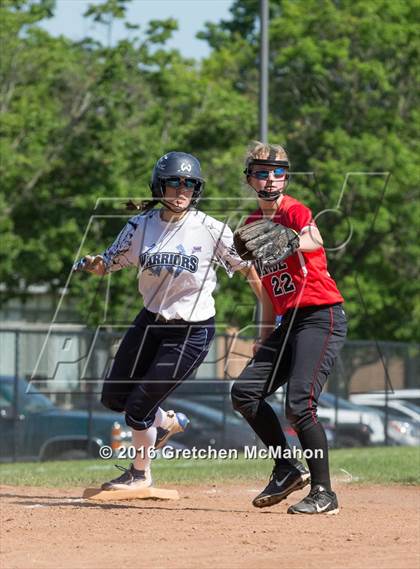 Thumbnail 2 in Wilton @ Warde (CIAC Class LL 1st Round) photogallery.