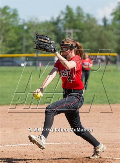 Thumbnail 3 in Wilton @ Warde (CIAC Class LL 1st Round) photogallery.