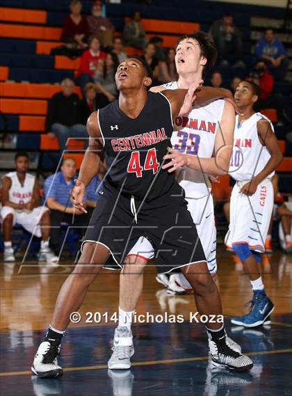 Thumbnail 1 in Centennial vs. Bishop Gorman (Tarkanian Classic) photogallery.