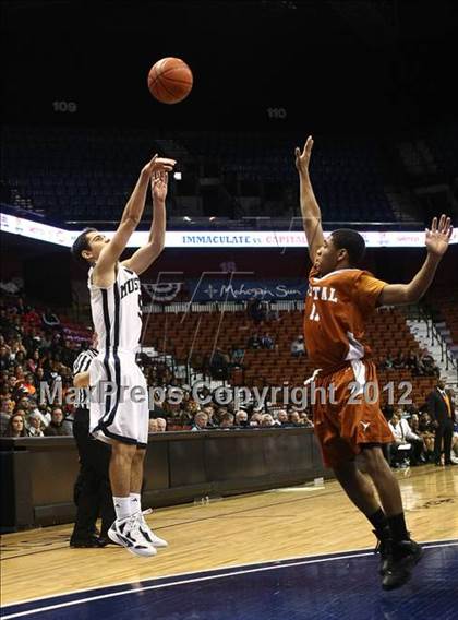 Thumbnail 2 in Capital Prep vs. Immaculate (ClAC Class S Final) photogallery.