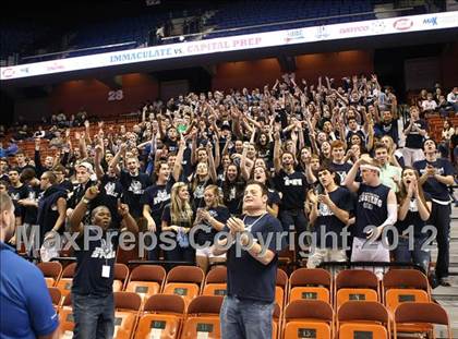 Thumbnail 2 in Capital Prep vs. Immaculate (ClAC Class S Final) photogallery.