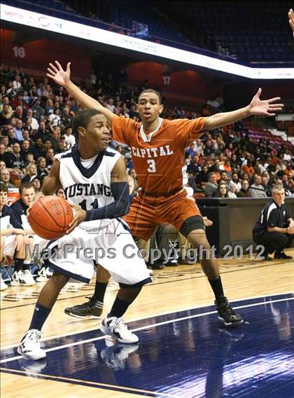 Thumbnail 1 in Capital Prep vs. Immaculate (ClAC Class S Final) photogallery.