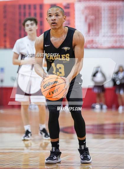 Thumbnail 2 in Pyramid Lake vs. Spring Mountain (NIAA Class 1A State Boys Quarterfinal) photogallery.