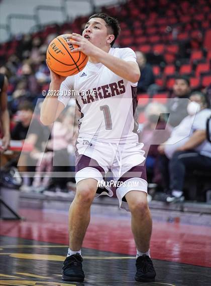 Thumbnail 2 in Pyramid Lake vs. Spring Mountain (NIAA Class 1A State Boys Quarterfinal) photogallery.
