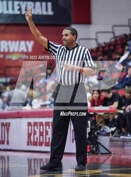 Thumbnail 2 in Pyramid Lake vs. Spring Mountain (NIAA Class 1A State Boys Quarterfinal) photogallery.