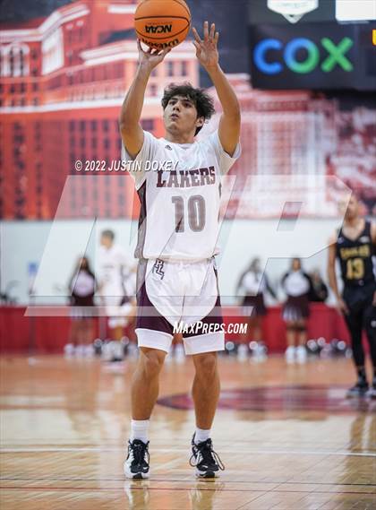 Thumbnail 3 in Pyramid Lake vs. Spring Mountain (NIAA Class 1A State Boys Quarterfinal) photogallery.