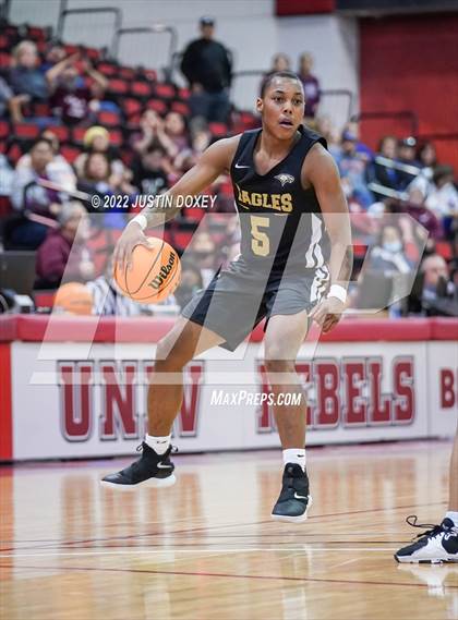Thumbnail 1 in Pyramid Lake vs. Spring Mountain (NIAA Class 1A State Boys Quarterfinal) photogallery.
